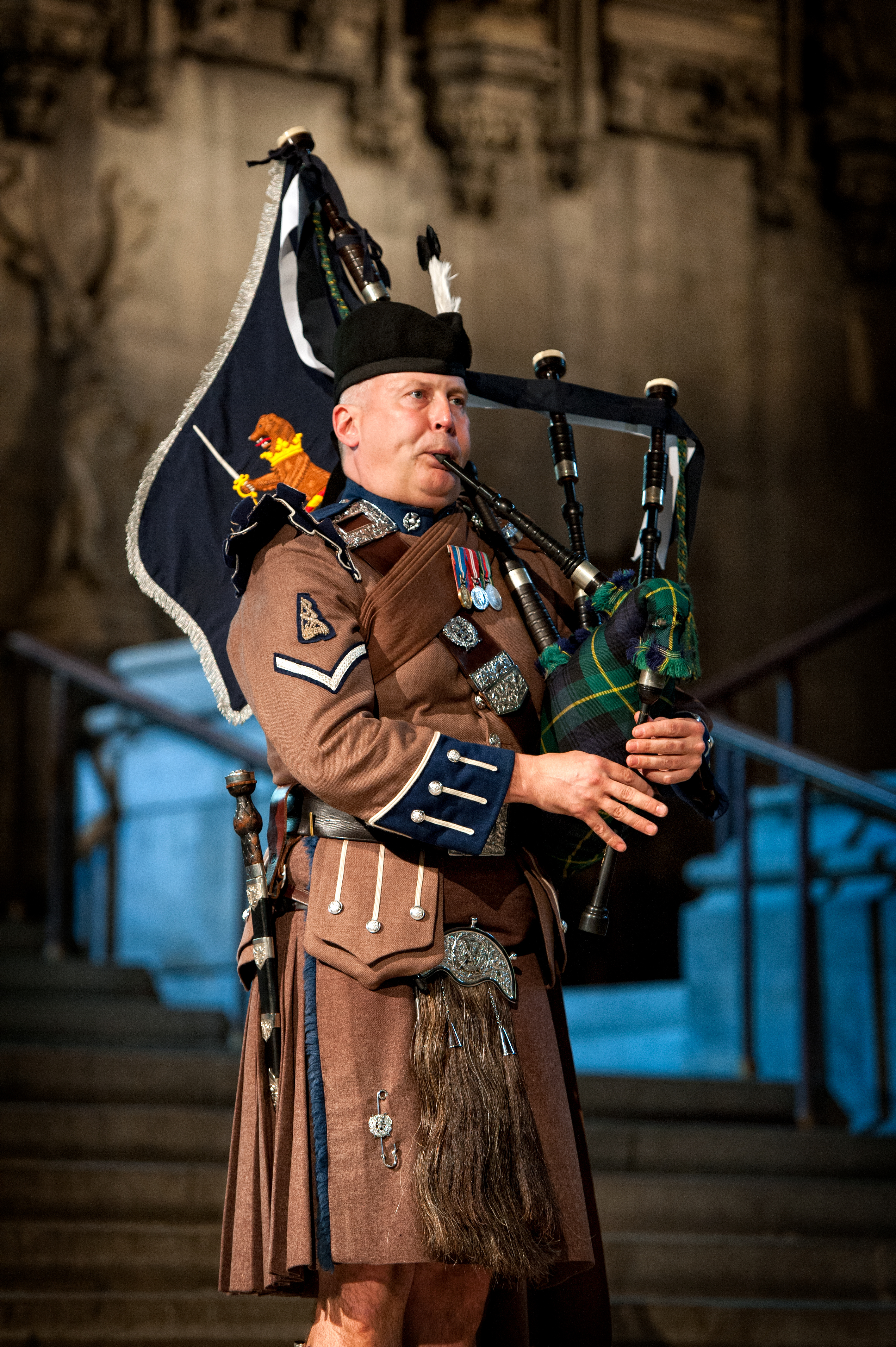 Lance Cpl A Parsons Pipes & Drums of the London Scottish Lance Cpl A Parsons Pipes & Drums of the London Scottish