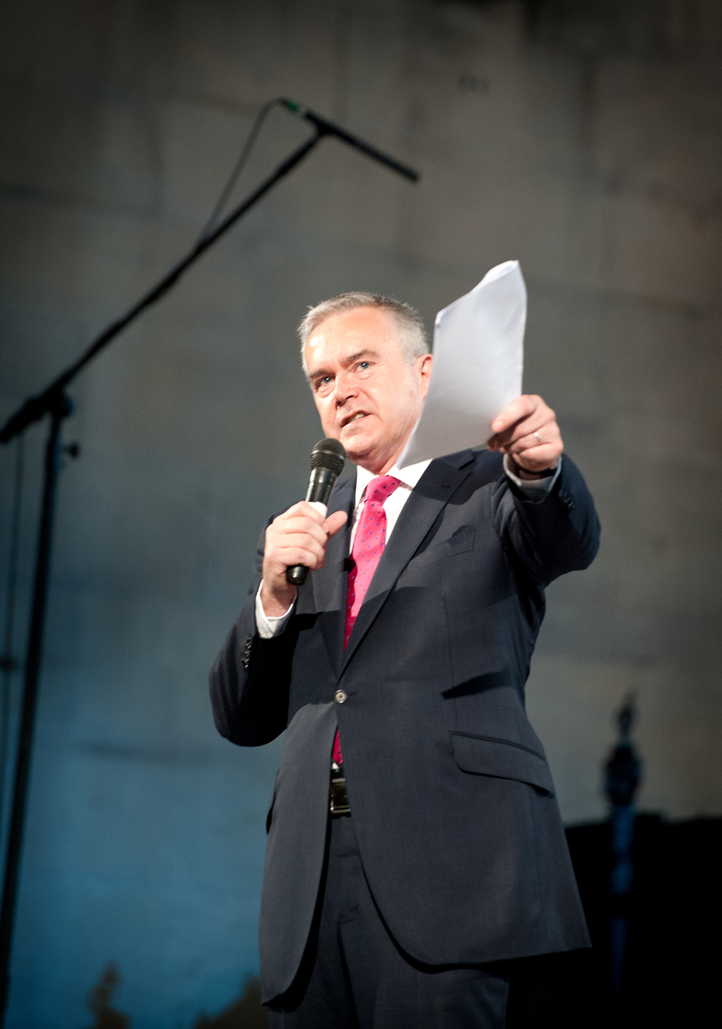 Host Huw Edwards Host Huw Edwards