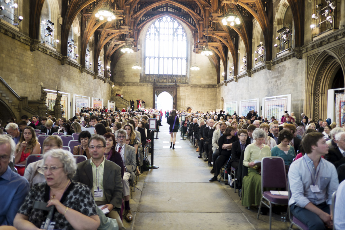 Audience in Westminster Hall Audience in Westminster Hall