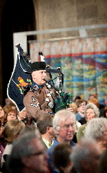 Piper of London Scottish Regiment